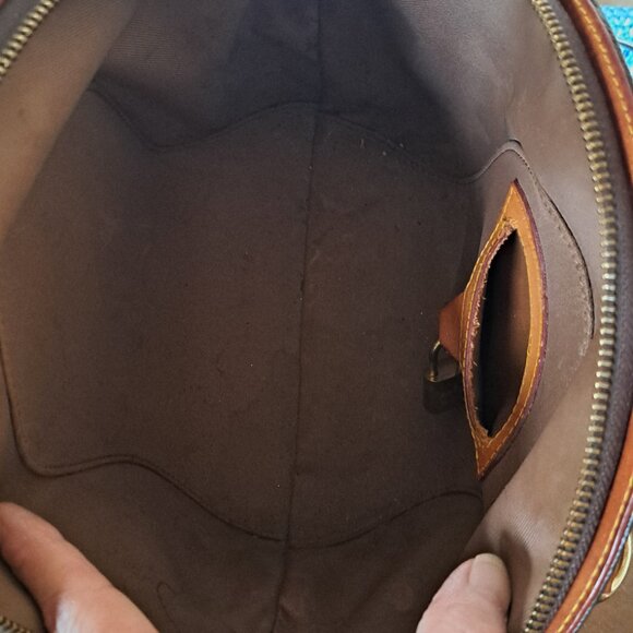 Louis Vuitton Ellipse Brown and Tan Hand Bag-EUC Plus-Padlock/Key - Picture 8 of 11